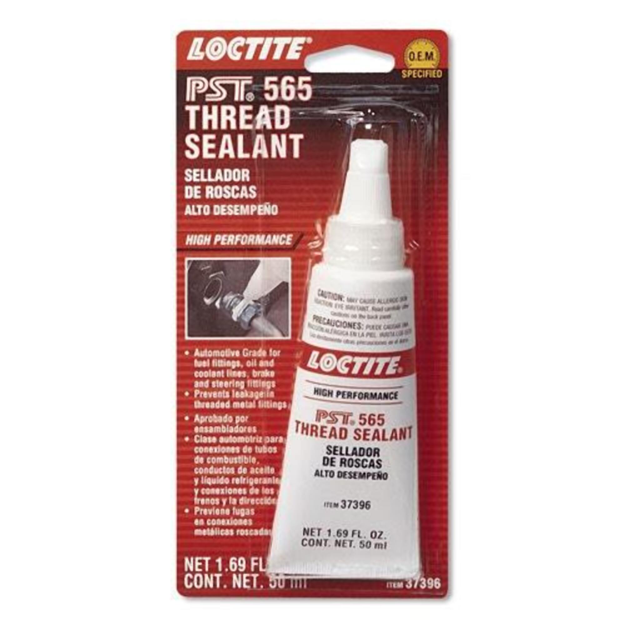 Loctite 565 PST Thread Sealant High Performance 50ml Tube, 6PK